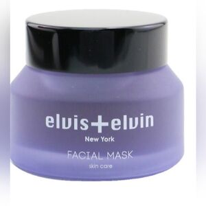 Elvis + Elvin Lilac Facial Mask -‎ Hydrate Soothe Brighten NEW